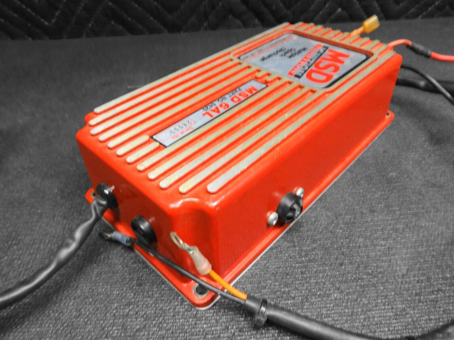 MSD Ignition 6AL Multiple Spark Discharge Red Ignition Box 6420 Chevy Ford Mopar