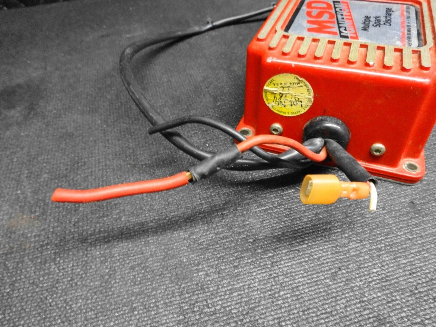 MSD Ignition 6AL Multiple Spark Discharge Red Ignition Box 6420 Chevy Ford Mopar