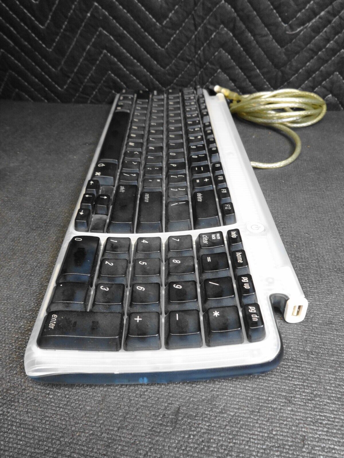 VINTAGE Apple Keyboard 1998 USB iMac GRAY GRAPHITE Model M2452 FREE SHIP