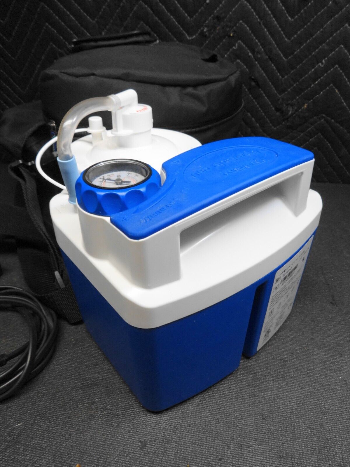 DeVilbiss 7314P-D Vacu-Aide Suction Unit - New Battery Installed 02/2025