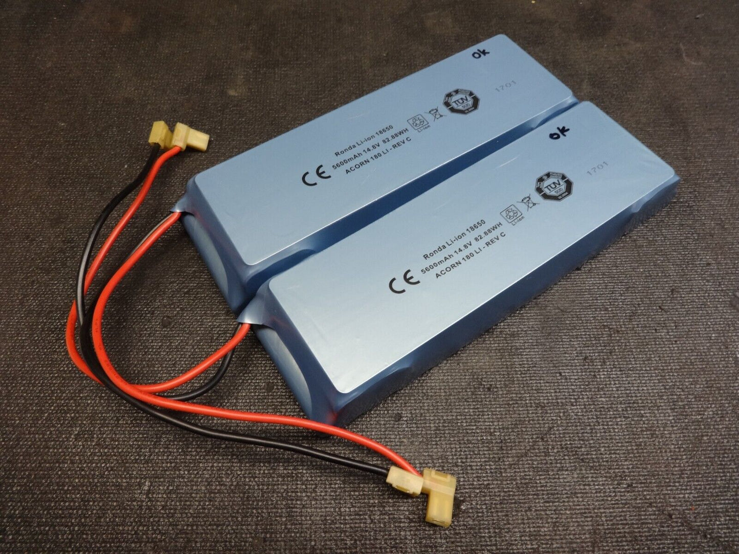 ACORN 180 STAIRLIFT 14.4V BATTERIES P/N 430662/430663 - SET OF 2 - TESTED