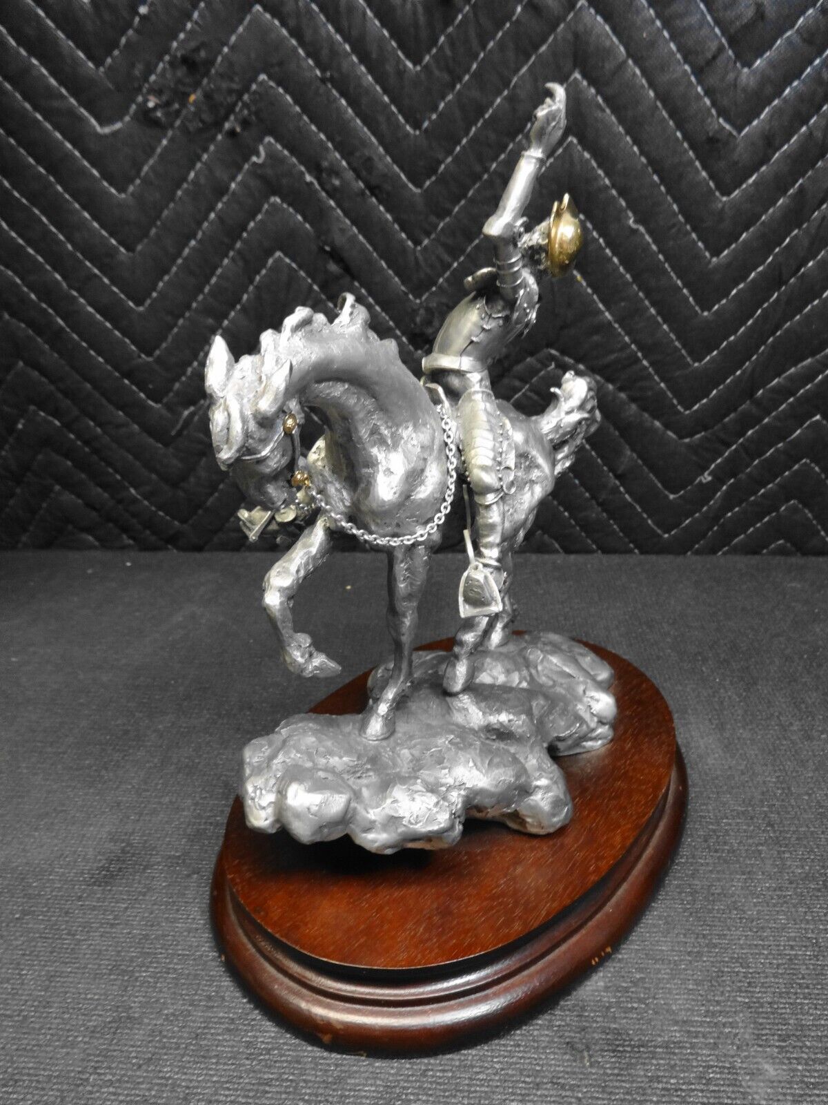 Vng 1982 CHILMARK Fine Pewter LaROCCA Don Quixote Sculpture #145 of 950 made