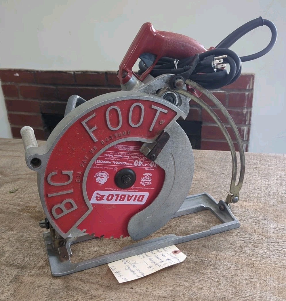 Big Foot 10-1/4 Inch Worm Drive Beam Saw Skilsaw HD77 - Reconditioned