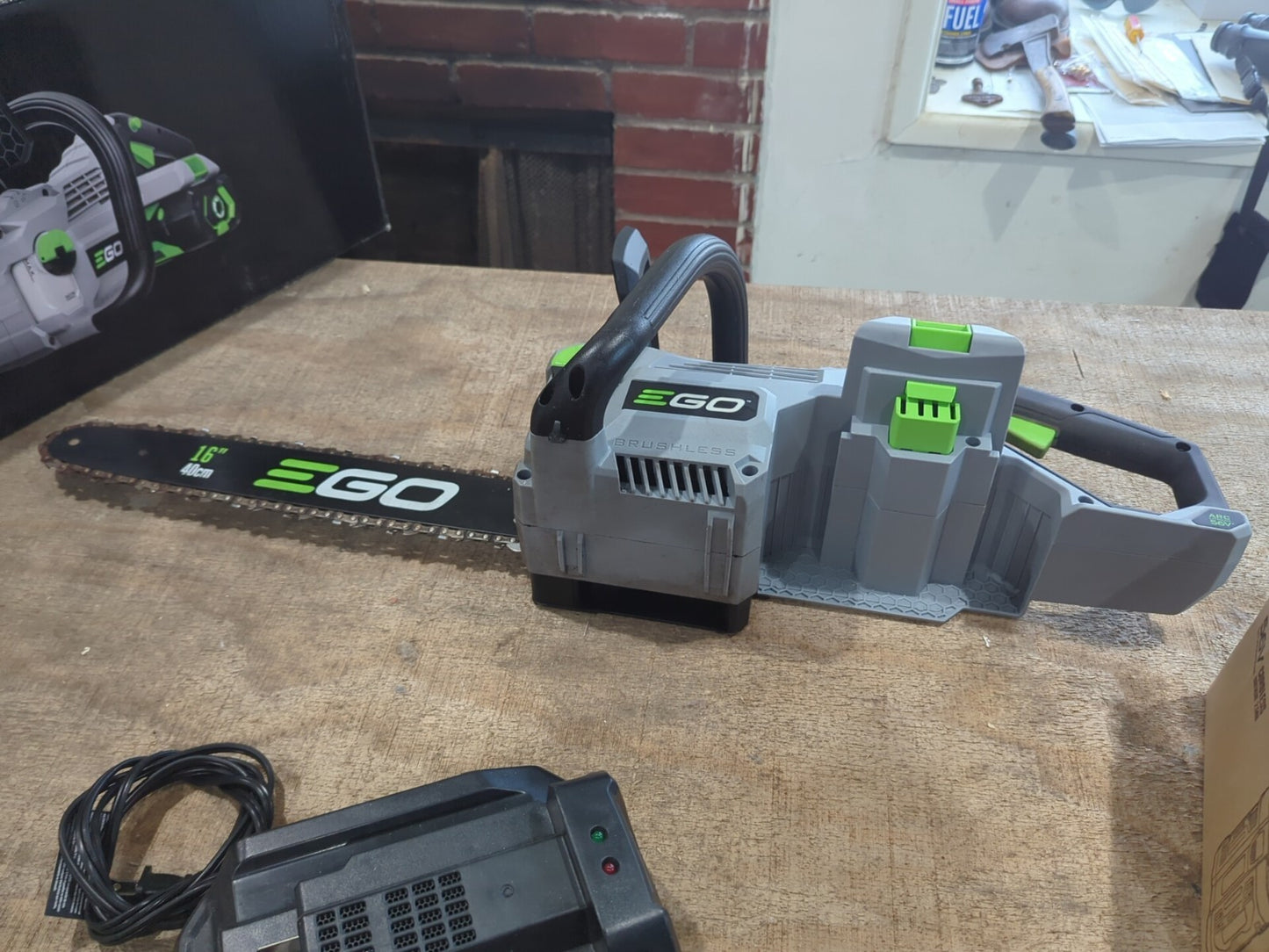 EGO POWER+ 16" 40CC Of Power Chain Saw Kit CS1611 Battery & Charger Included
