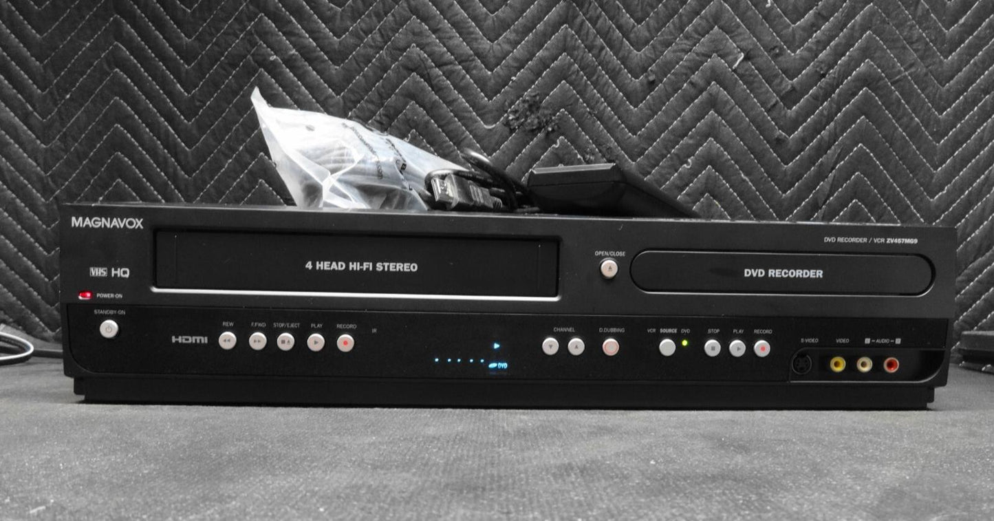 Magnavox ZV427MG9 DVD Recorder / VCR Combo HDMI output, digital tuner, remote