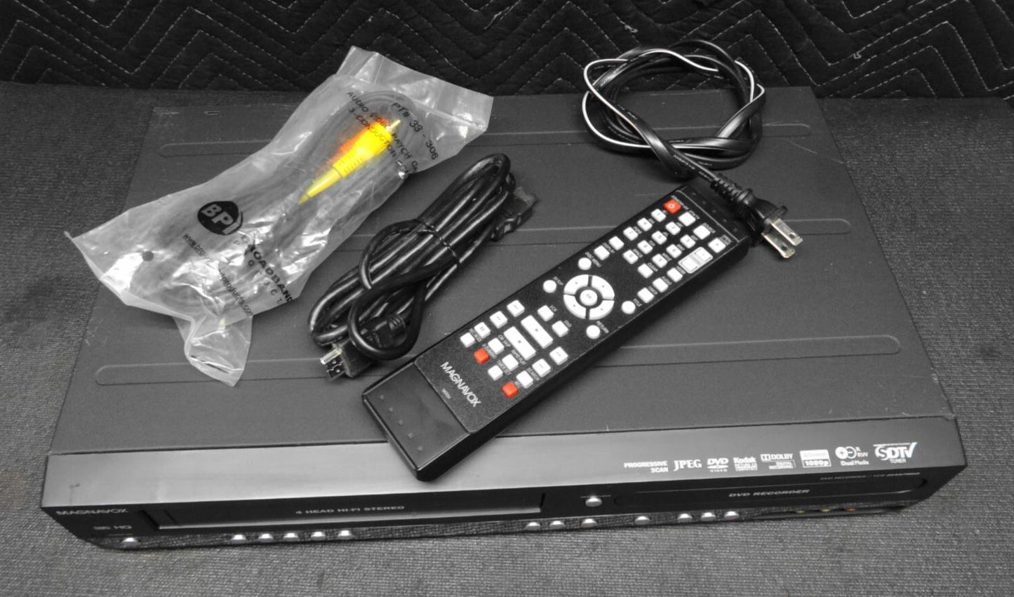Magnavox ZV427MG9 DVD Recorder / VCR Combo HDMI output, digital tuner, remote