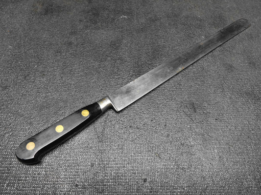 Vintage Sabatier Professional 12 inch Blade Round Nose Slicer Knife - #1