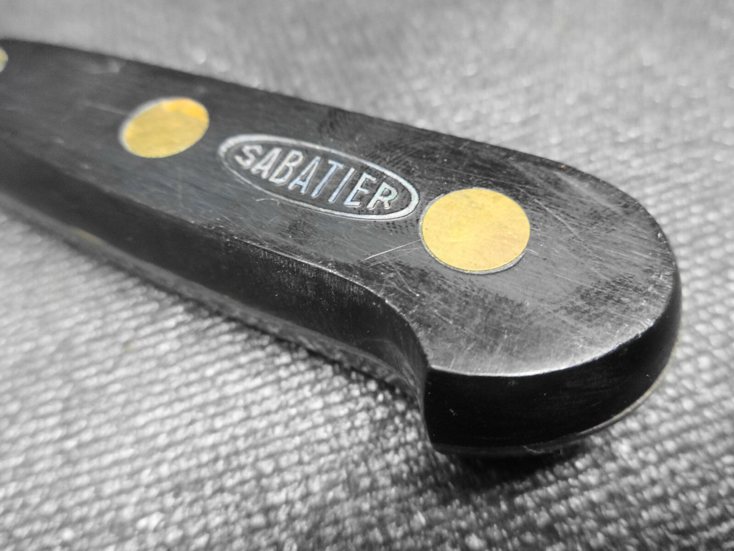 Vintage Sabatier Professional 12 inch Blade Round Nose Slicer Knife - #1
