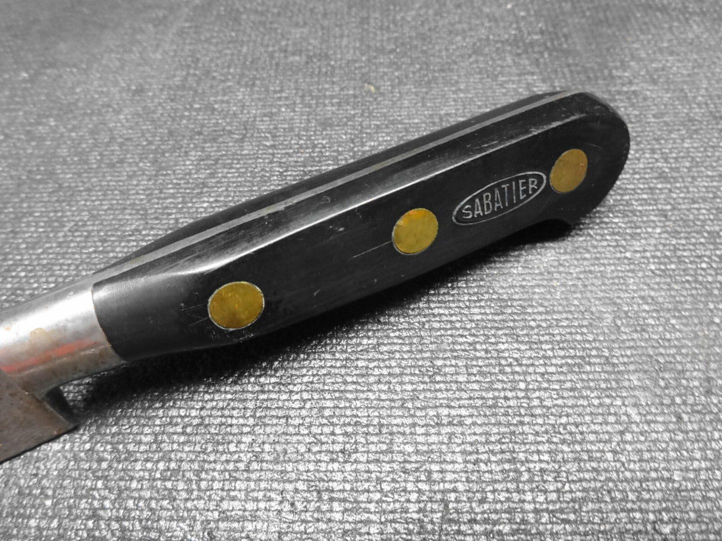 Vintage Sabatier Professional 12 inch Blade Round Nose Slicer Knife - #1