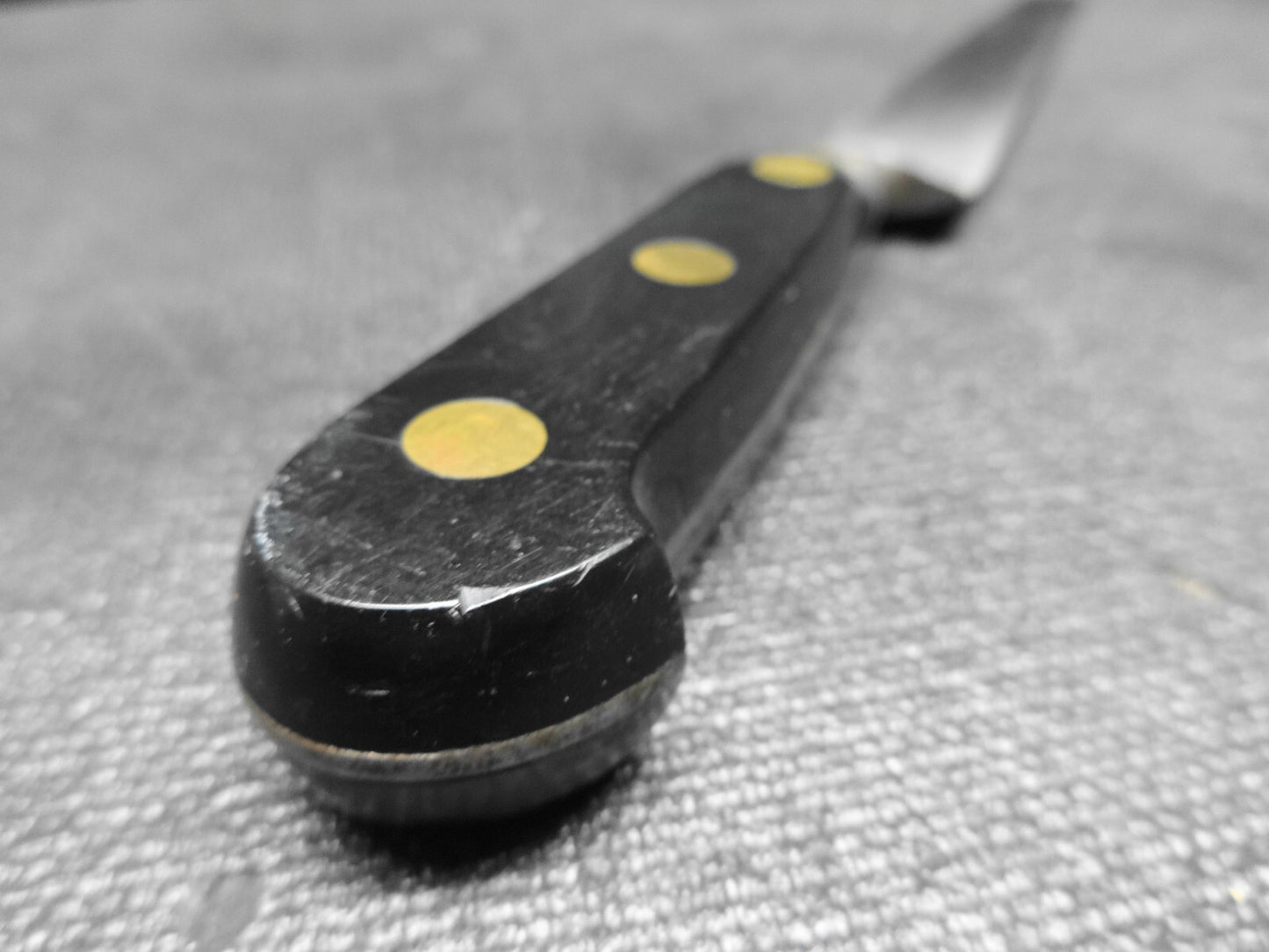Vintage Sabatier Professional 12 inch Blade Round Nose Slicer Knife - #1