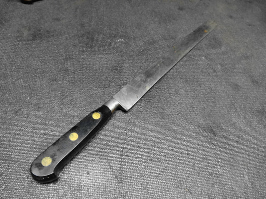 Vintage Sabatier Professional 12 inch Blade Round Nose Slicer Knife - #2