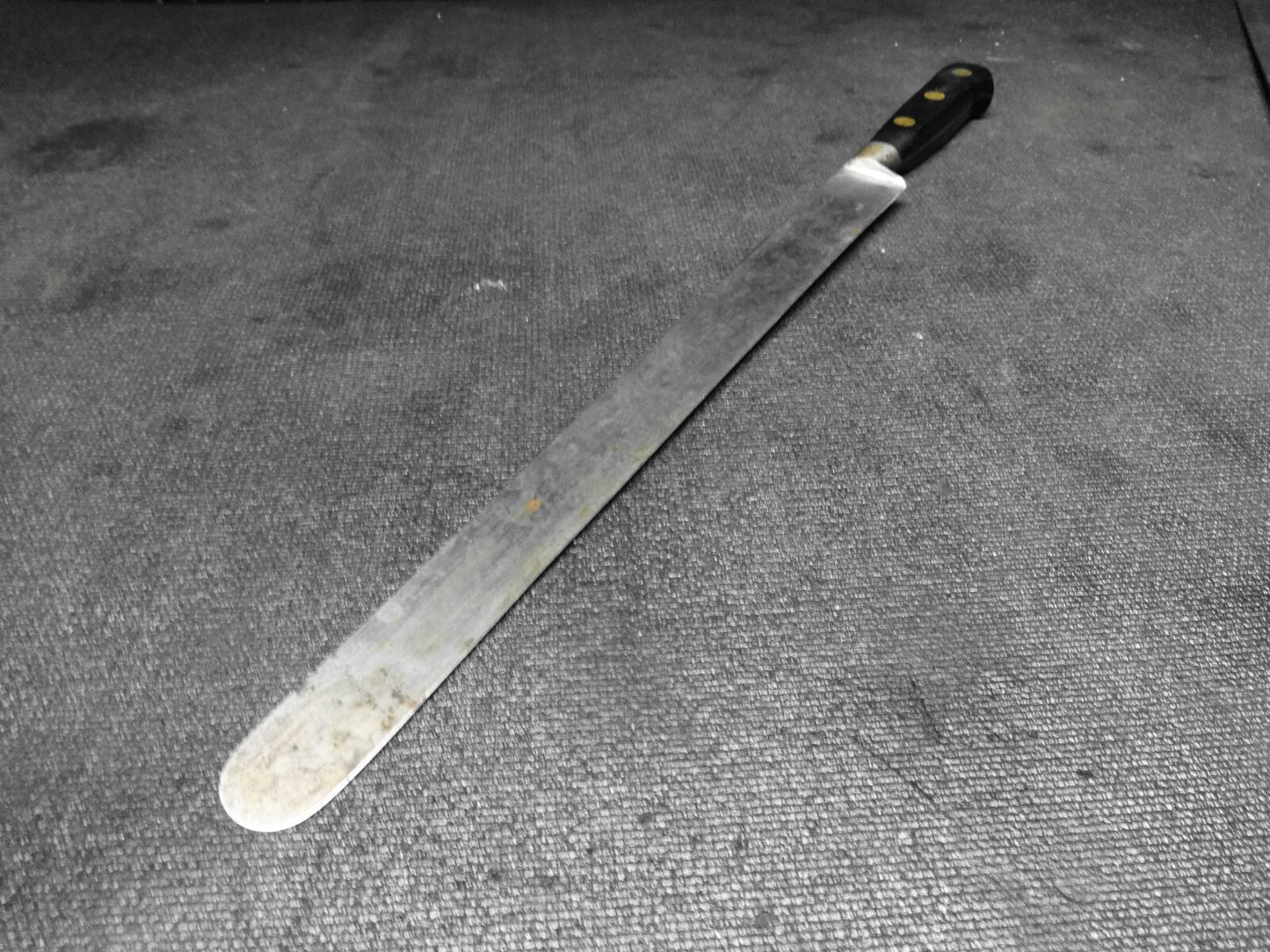 Vintage Sabatier Professional 12 inch Blade Round Nose Slicer Knife - #2