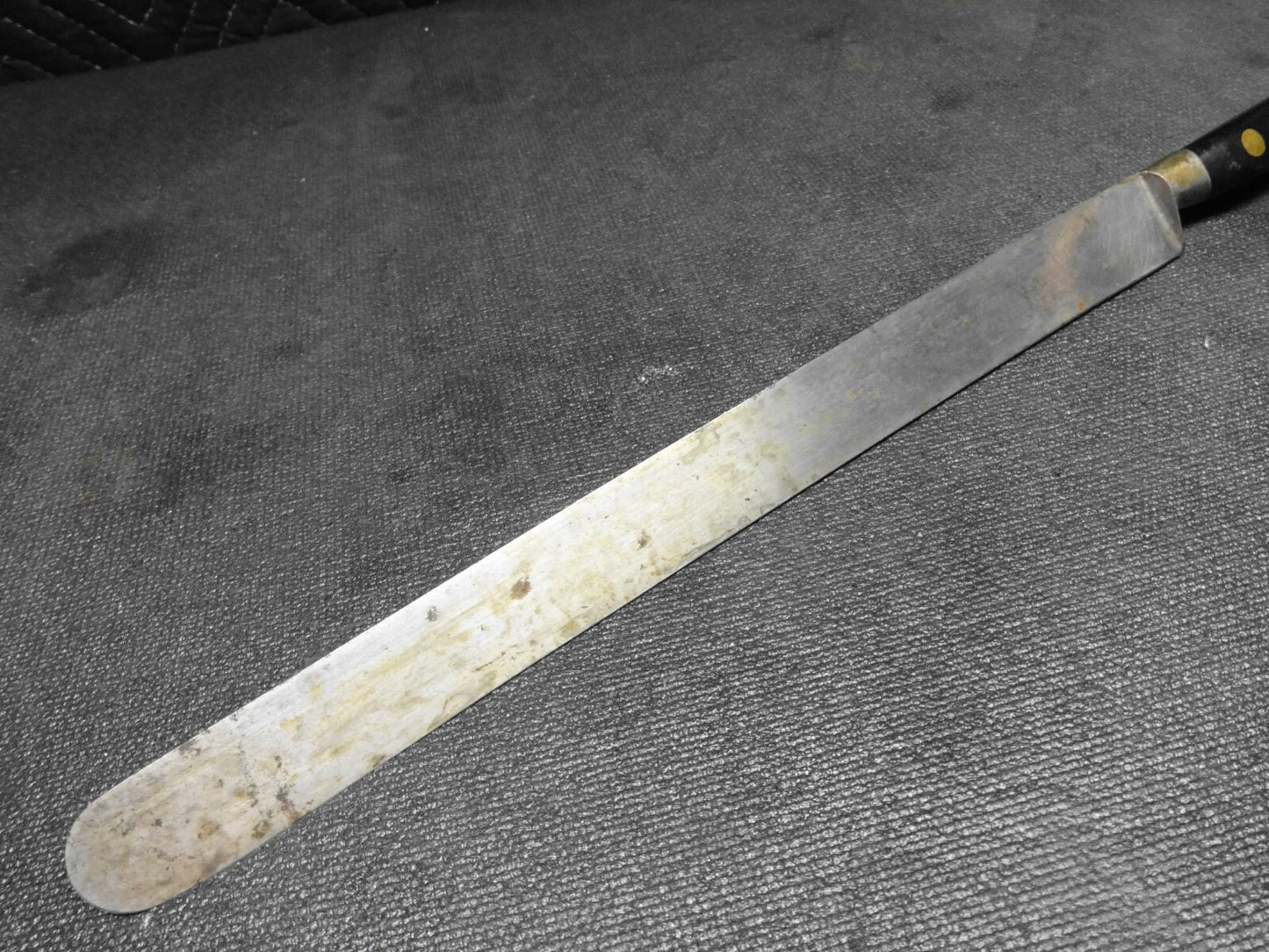 Vintage Sabatier Professional 12 inch Blade Round Nose Slicer Knife - #2