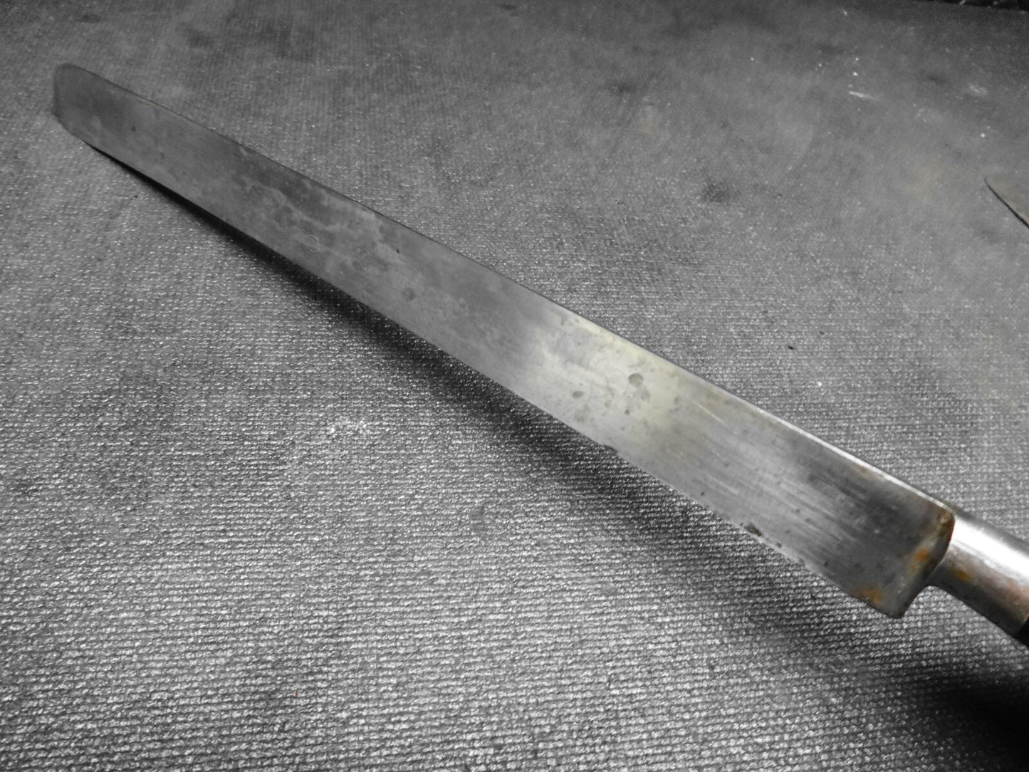 Vintage Sabatier Professional 12 inch Blade Round Nose Slicer Knife - #4