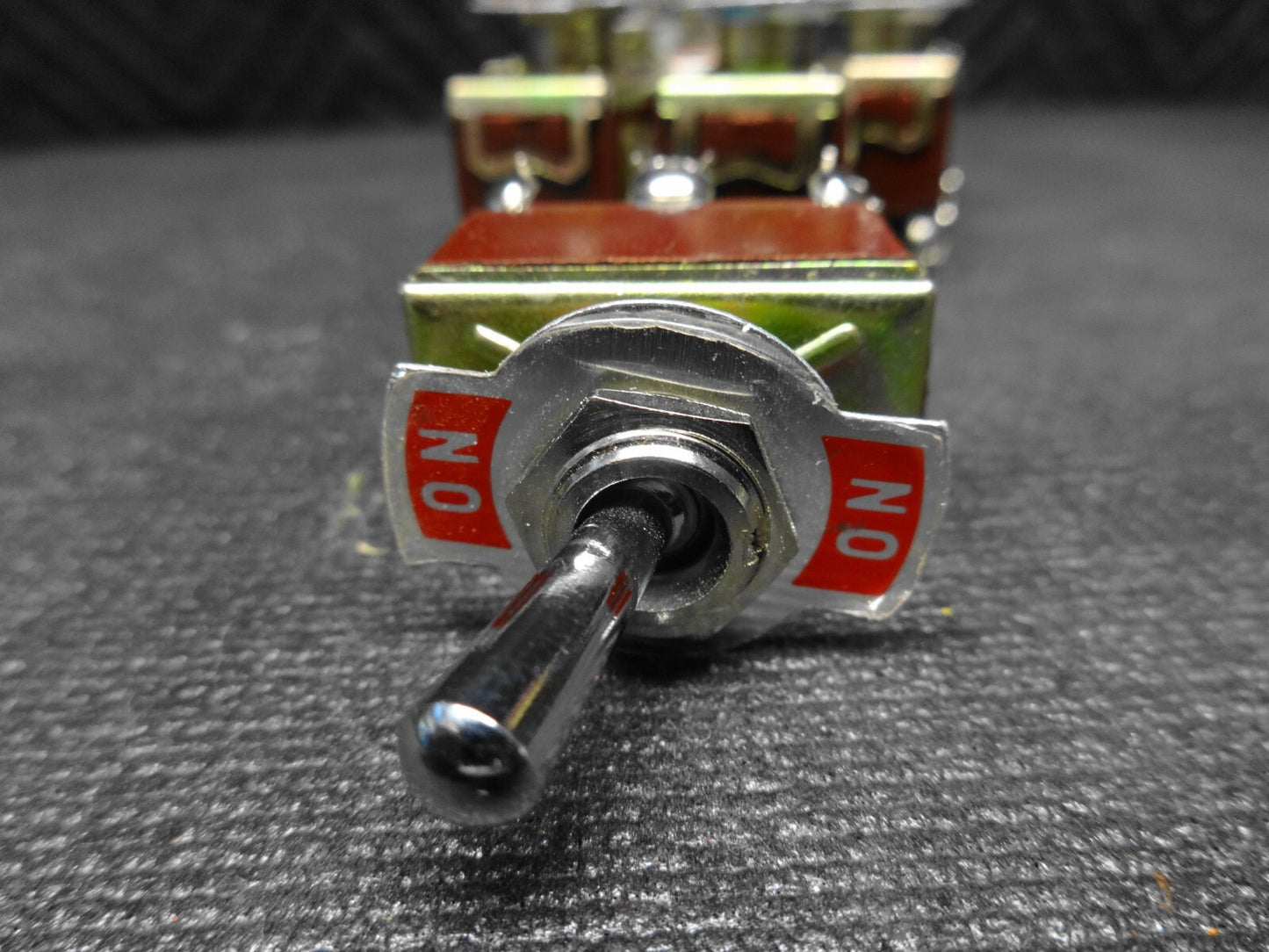 9pcs Heavy Duty 15A 250V Toggle Switch Control 2 Pole Double Throw 6 Term On/On