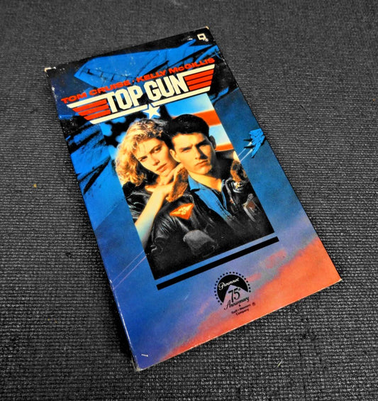 Top Gun Betamax BETA TAPE 1987 Tom Cruise Paramount Not VHS
