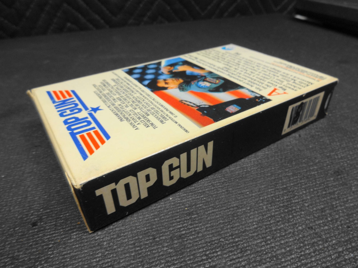 Top Gun Betamax BETA TAPE 1987 Tom Cruise Paramount Not VHS