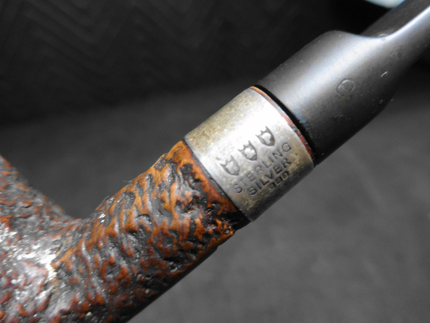VINTAGE PETERSON DONEGAL ROCKY 606S BRIAR PIPE - P Lip