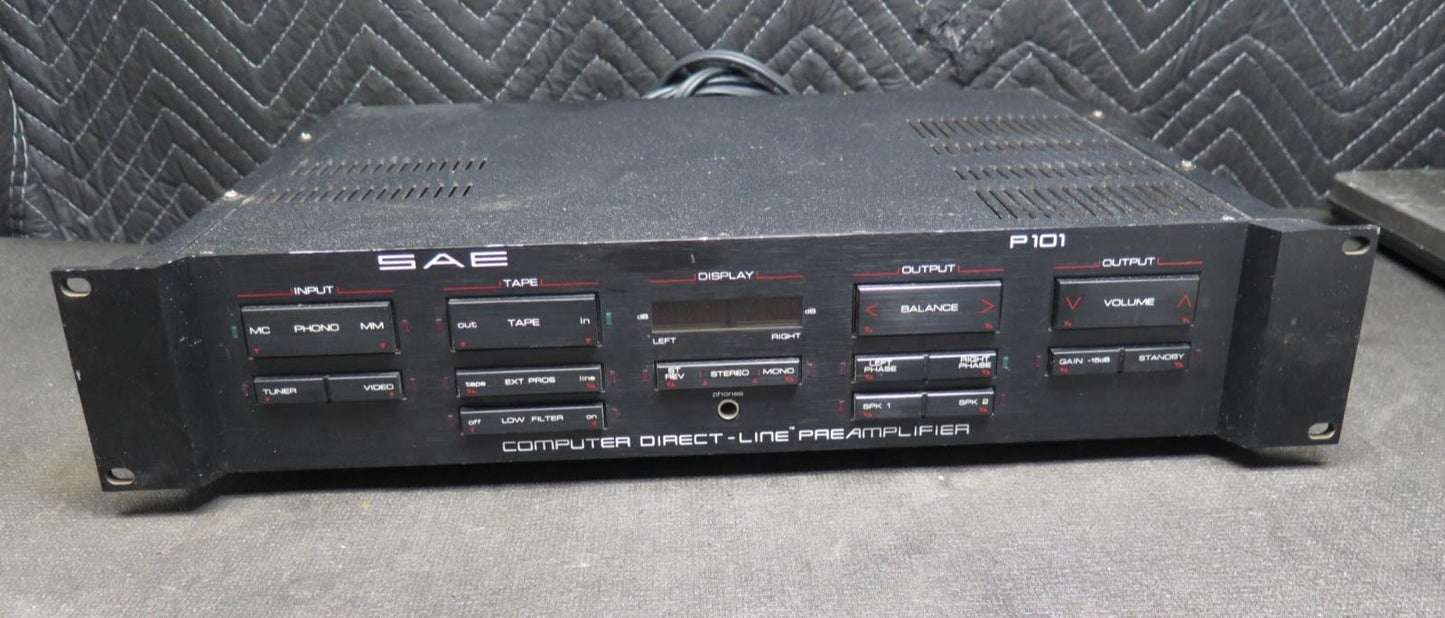 SAE P101 DIRECT LINE PREAMPLIFIER - Scientific Audio Electronics