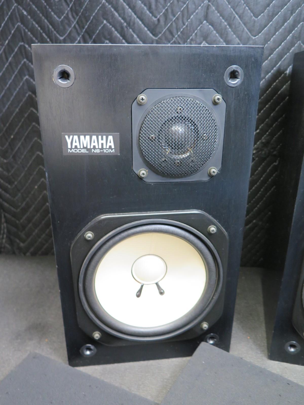YAMAHA NS-10M Speaker Pair Set System Studio Monitors Speakers Black NS10M