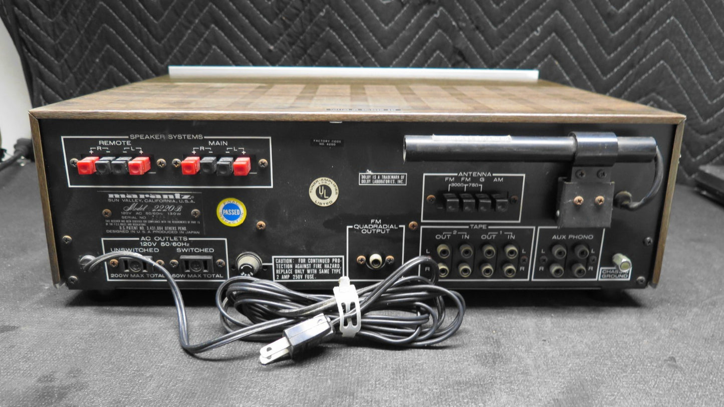 Marantz Model 2220B Stereo Receiver - All Original *READ*