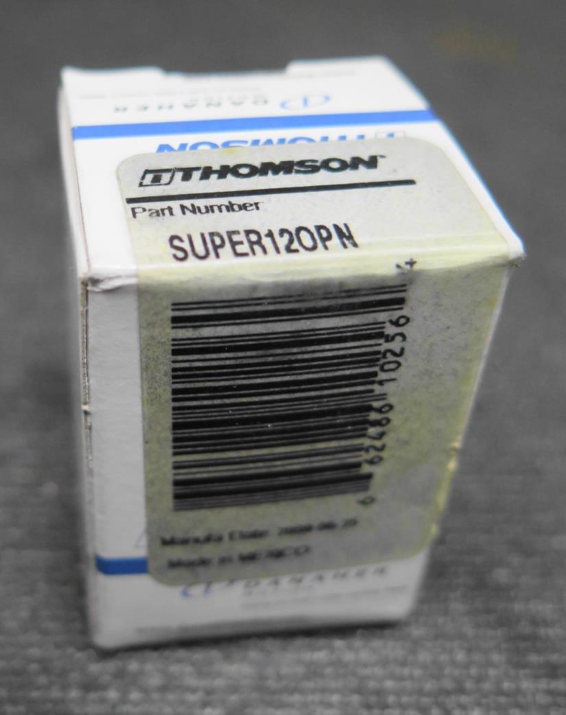 Thomson 0.7500 Shaft Dia. 1.2510 OD Open Round Rail Ball Bushing SUPER120PN