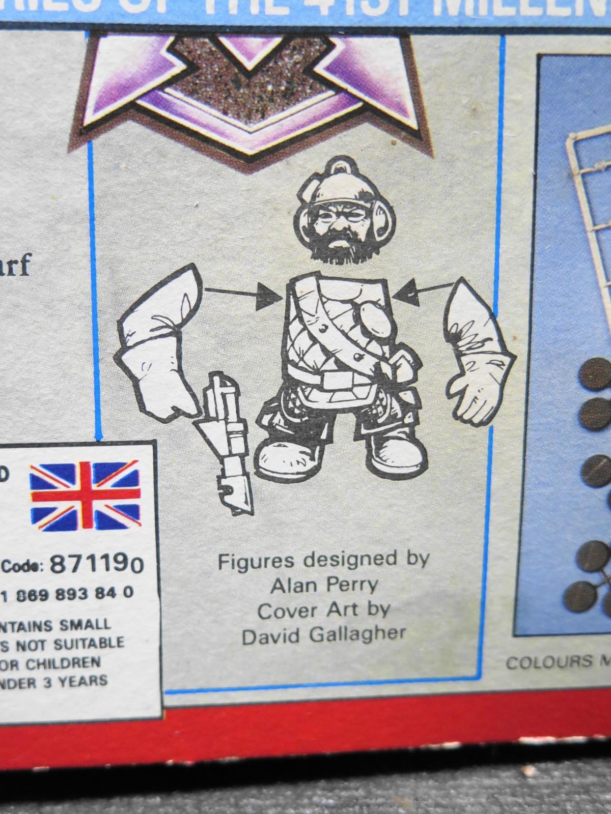 Warhammer 40K Space Dwarfs (Squats) Plastic, Rogue Trader Rare OOP Citadel Squat