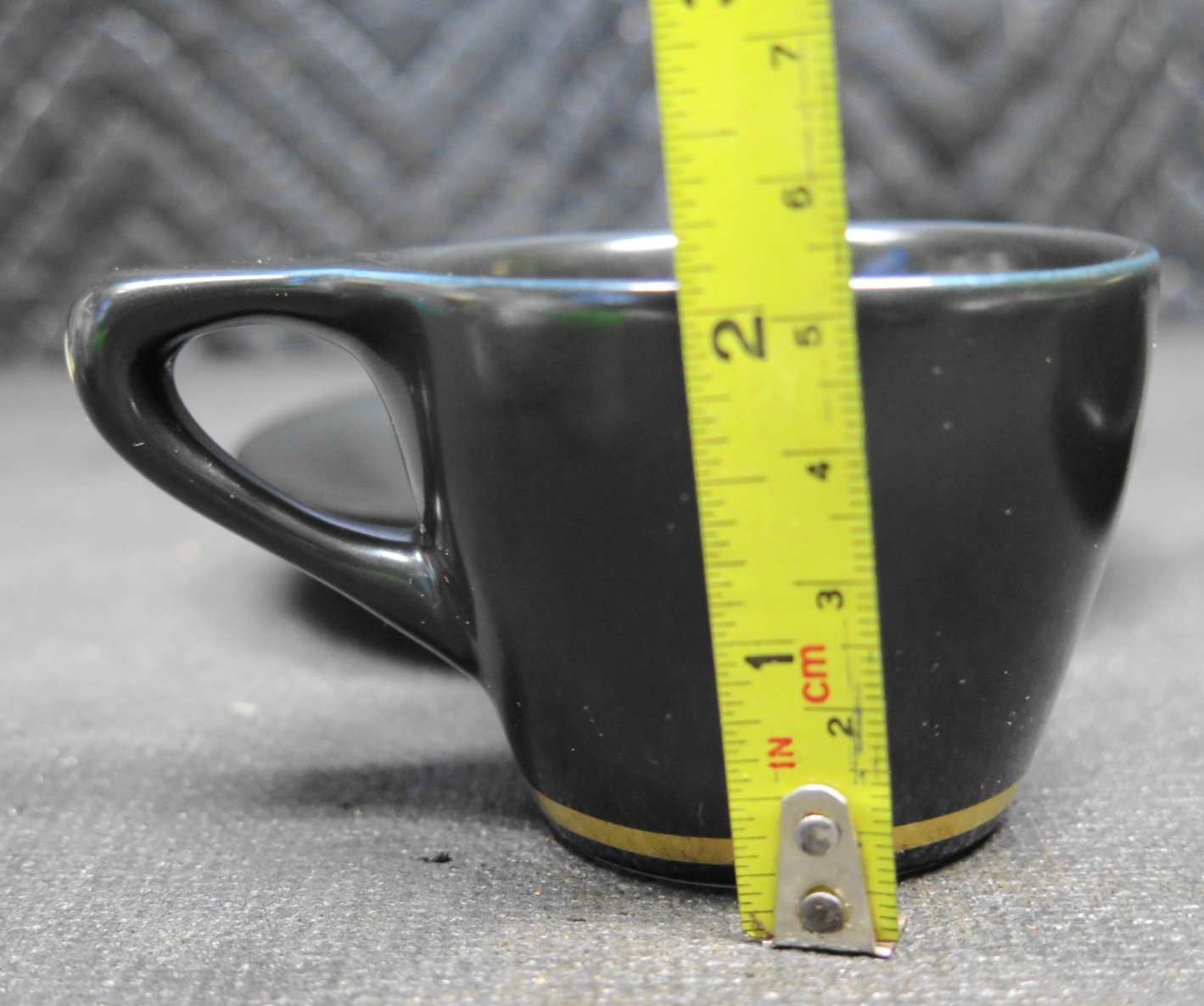 Rare Intelligentsia Coffee Black Cat Project by NotNeutral Espresso Cup & Saucer