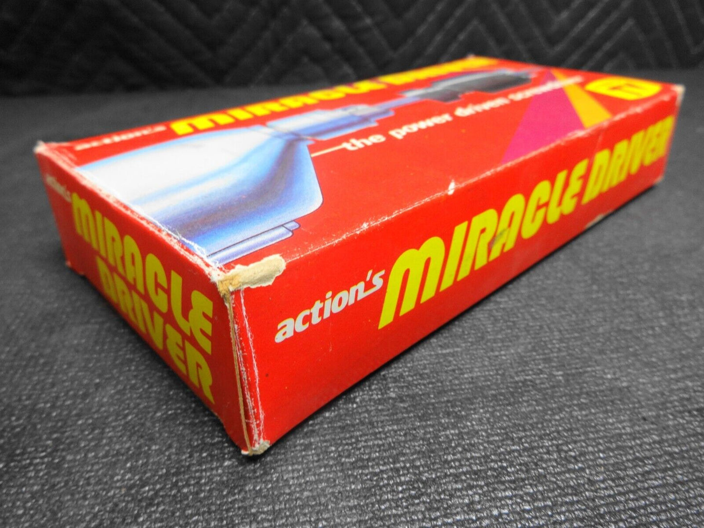 1984 NOS Vintage Action's Miracle Driver "The Power Driven Screwdriver" Drill