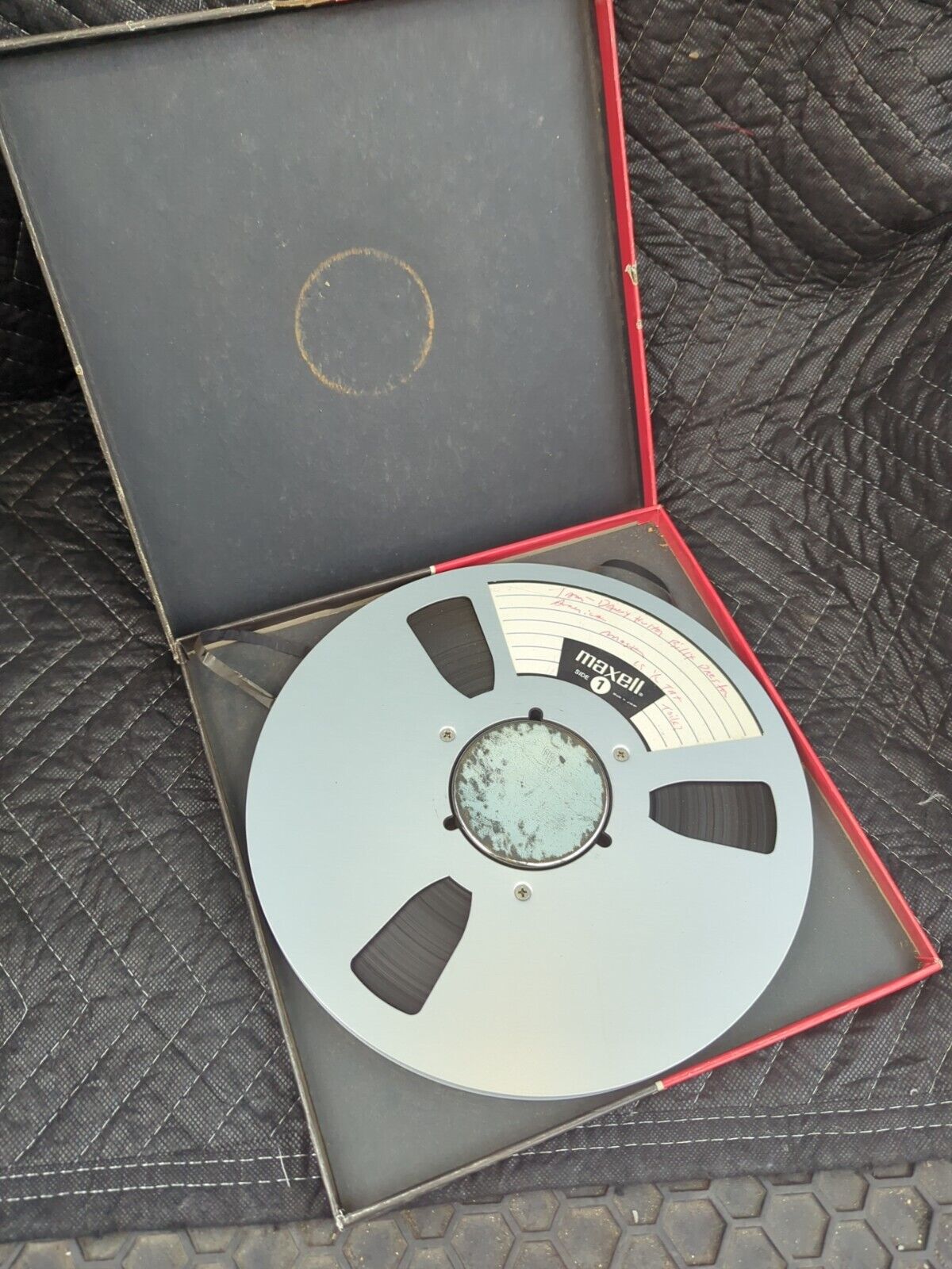 METAL 10.5” NAB REEL for 1/4” Take-Up #1