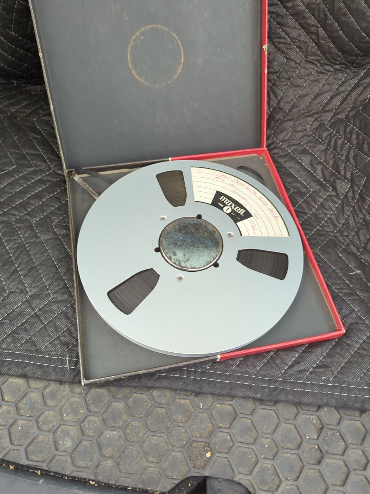 METAL 10.5” NAB REEL for 1/4” Take-Up #1