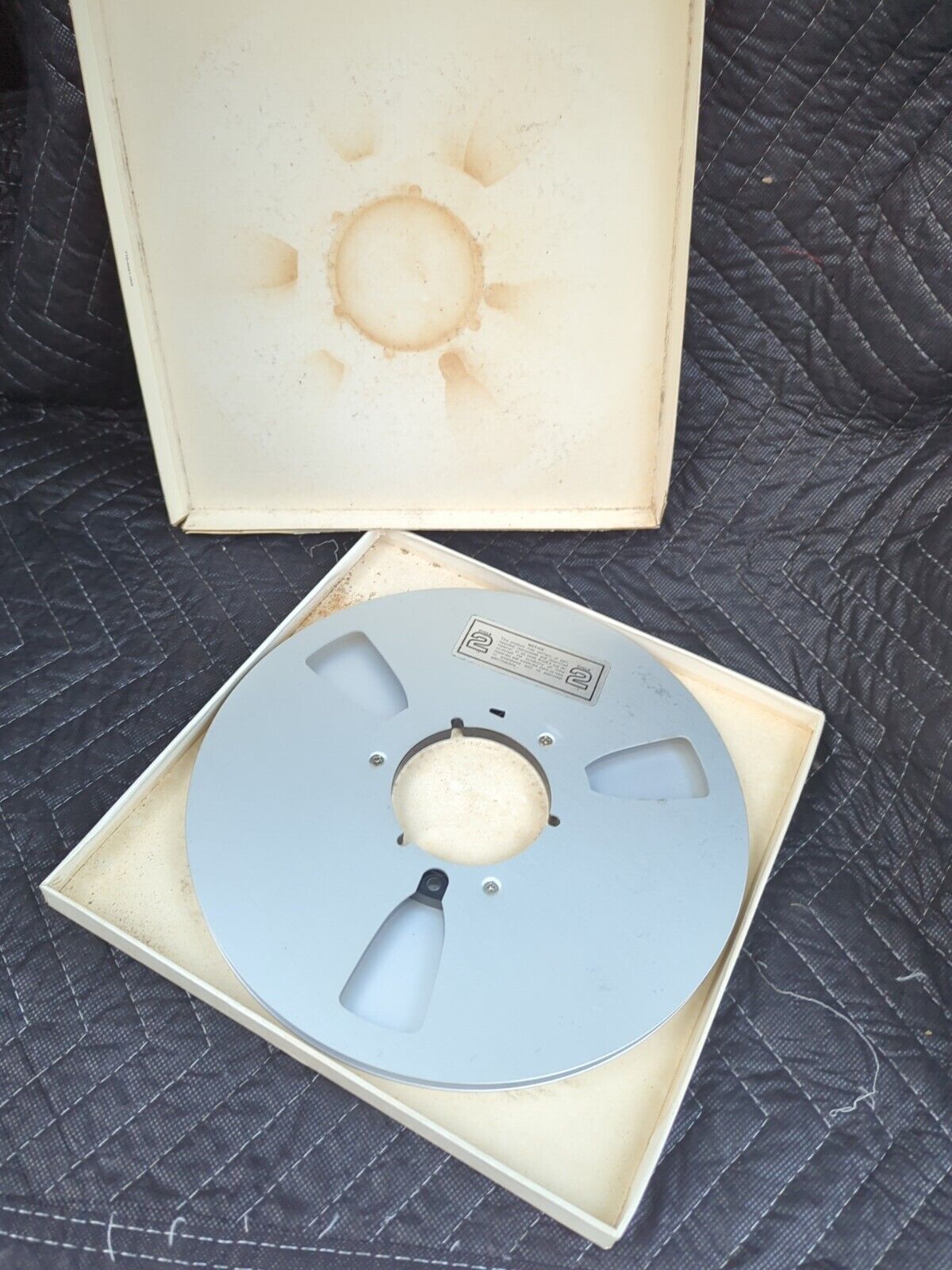 METAL 10.5” NAB REEL for 1/4” Take-Up #2