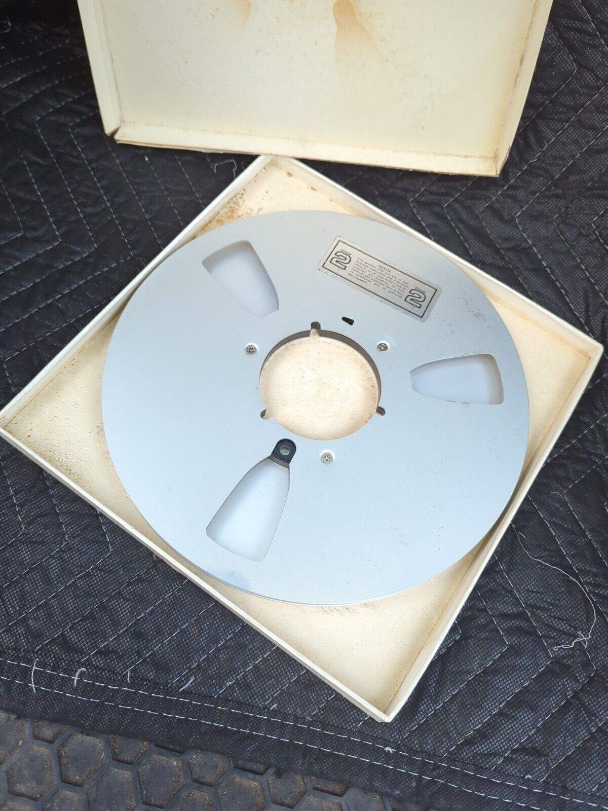 METAL 10.5” NAB REEL for 1/4” Take-Up #2