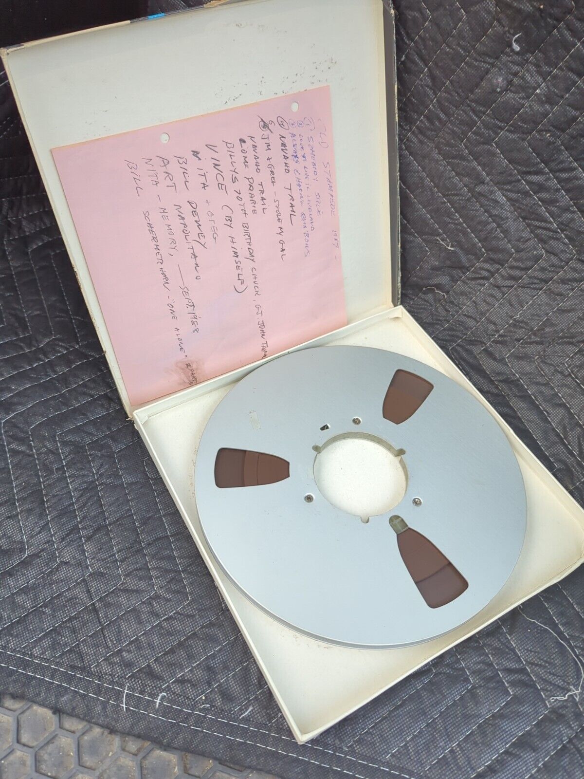 METAL 10.5” NAB REEL for 1/4” Take-Up #3