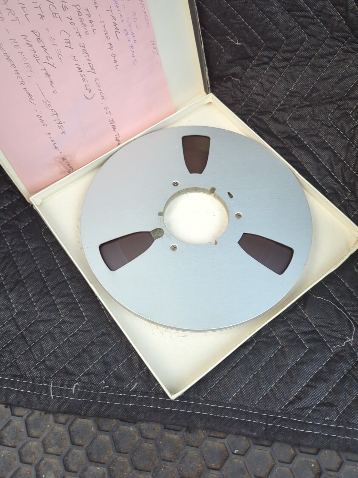 METAL 10.5” NAB REEL for 1/4” Take-Up #3