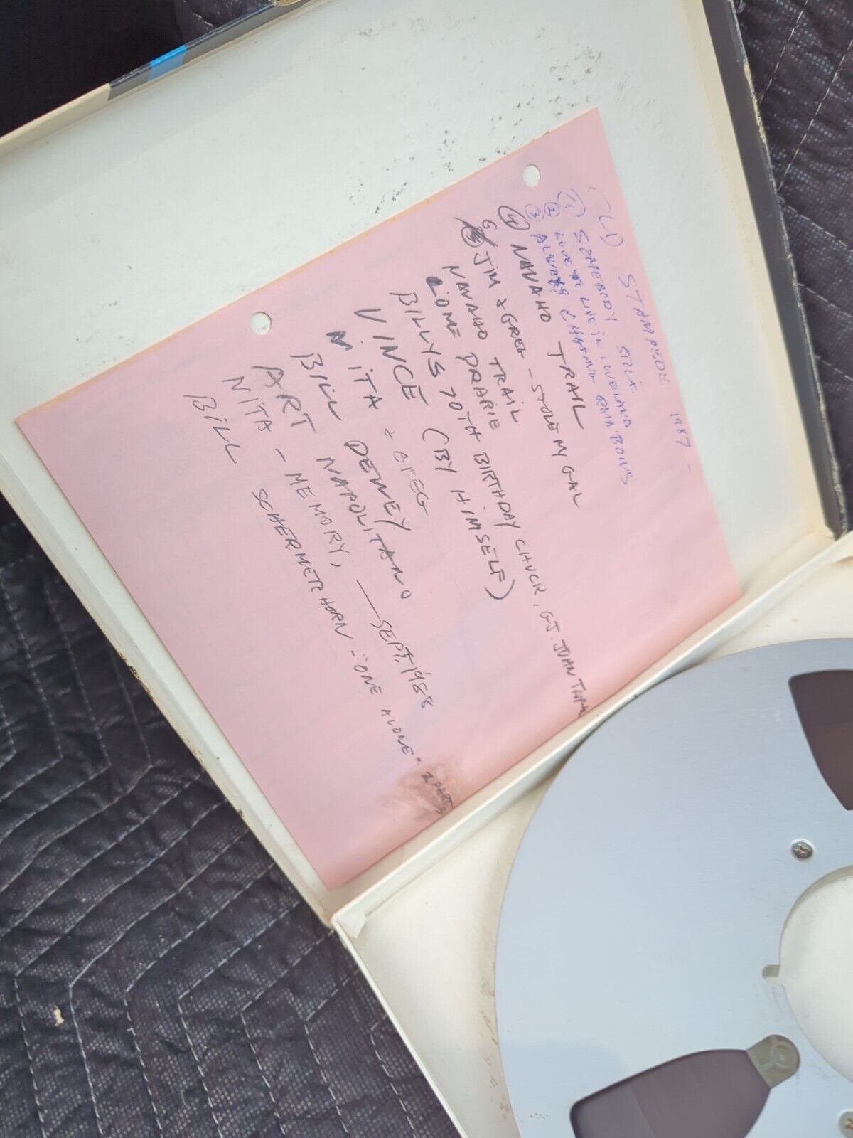 METAL 10.5” NAB REEL for 1/4” Take-Up #3