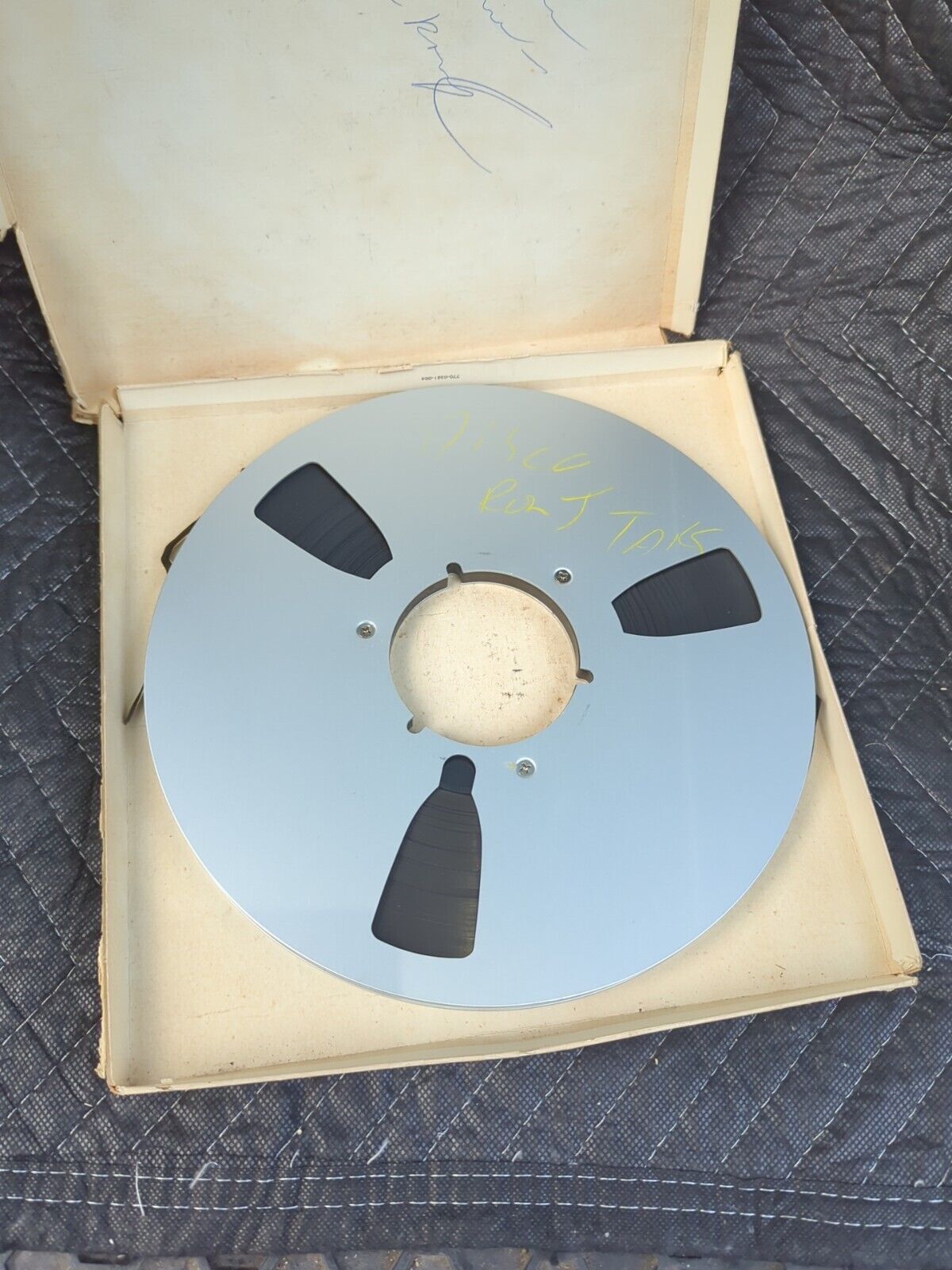 METAL 10.5” NAB REEL for 1/4” Take-Up #4