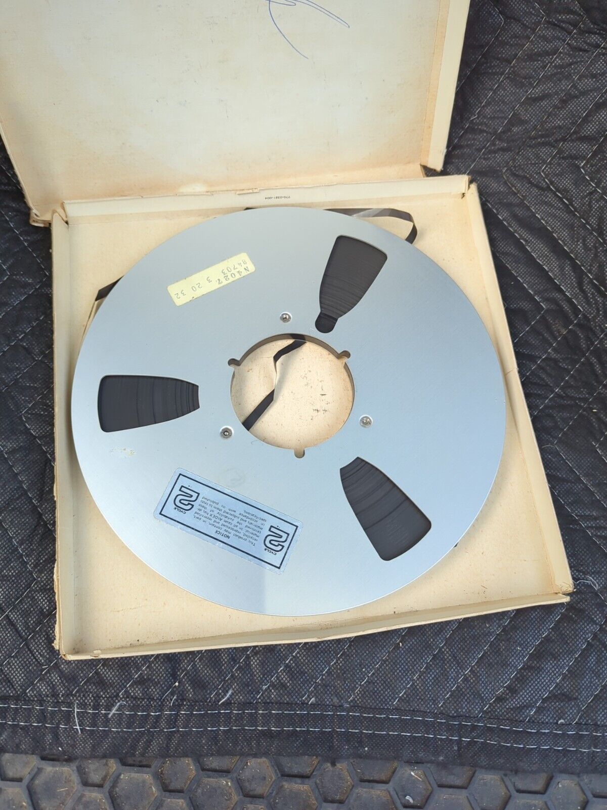 METAL 10.5” NAB REEL for 1/4” Take-Up #4