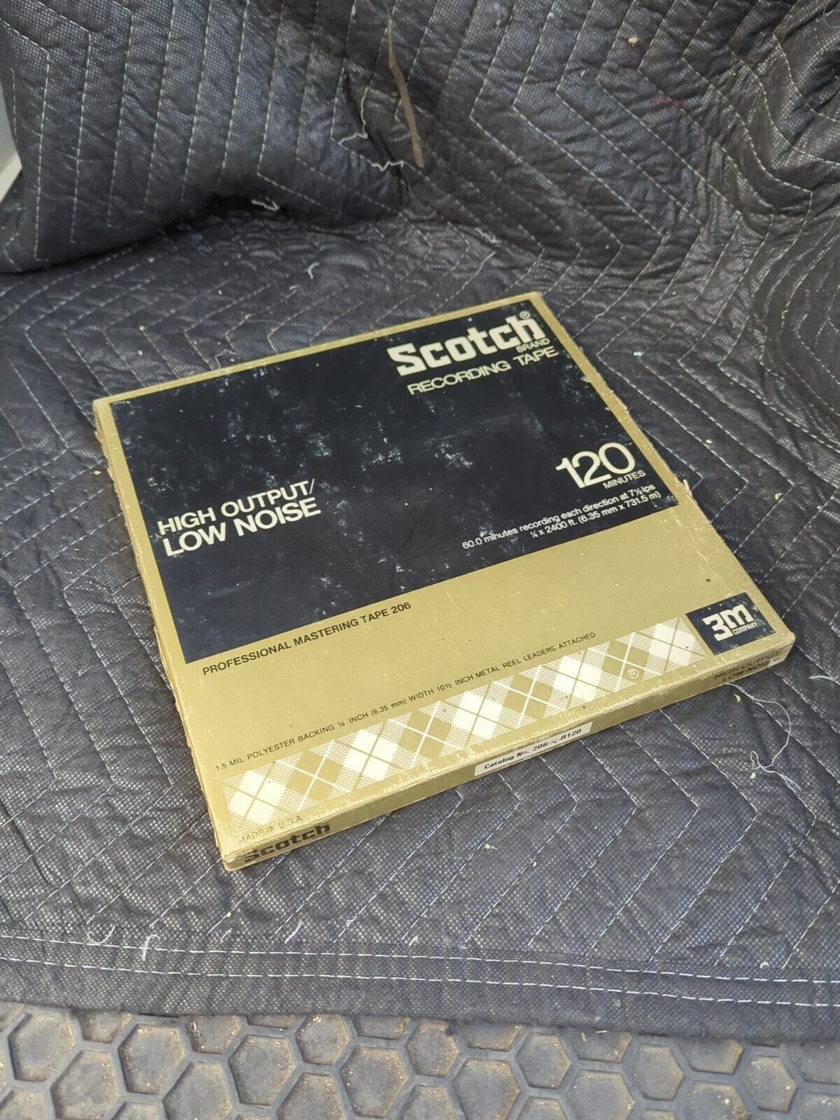 Scotch 3M 10.5" Aluminum Metal Reel to Reel 1/4" Recording Tape Take-Up #7