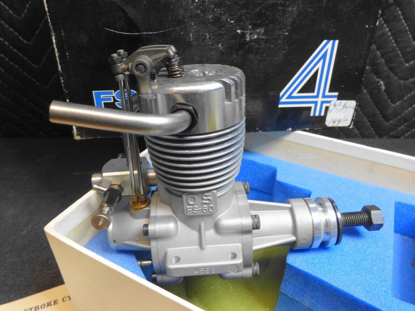 OS Engine FS-60 10cc 4-Stroke RC Plane Glow Engine - NIB NOS