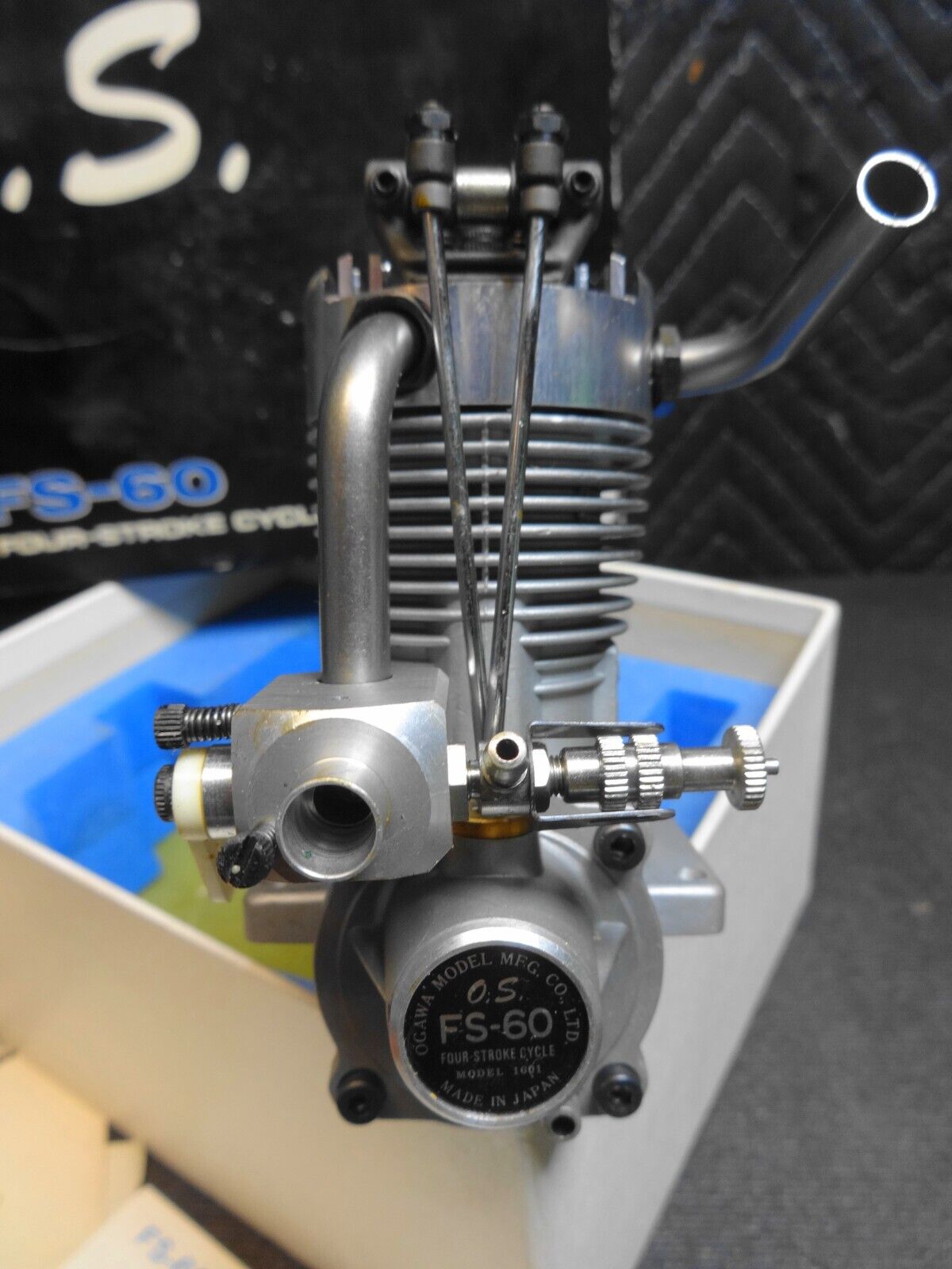 OS Engine FS-60 10cc 4-Stroke RC Plane Glow Engine - NIB NOS