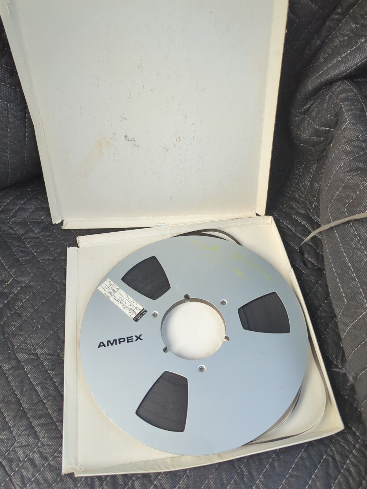 AMPEX take up reel 10.5” METAL 1/4" Reel To Reel Tape #13