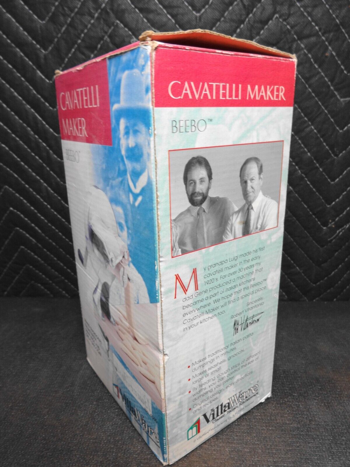 Vintage VillaWare Cavatelli Maker Beebo No. 5300