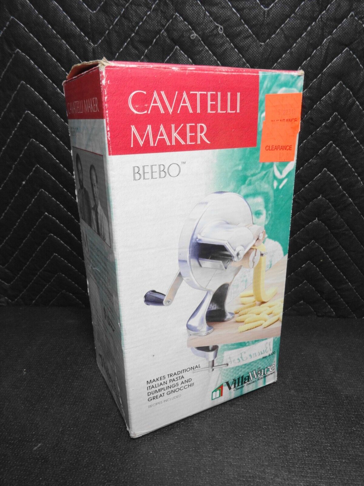 Vintage VillaWare Cavatelli Maker Beebo No. 5300