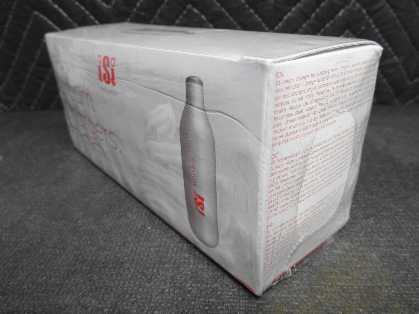 iSi Professional Cream Chargers 50 pack For Food Service Desserts NIB