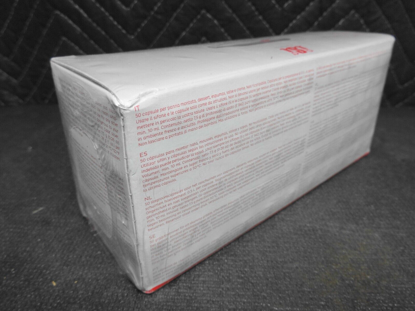 iSi Professional Cream Chargers 50 pack For Food Service Desserts NIB