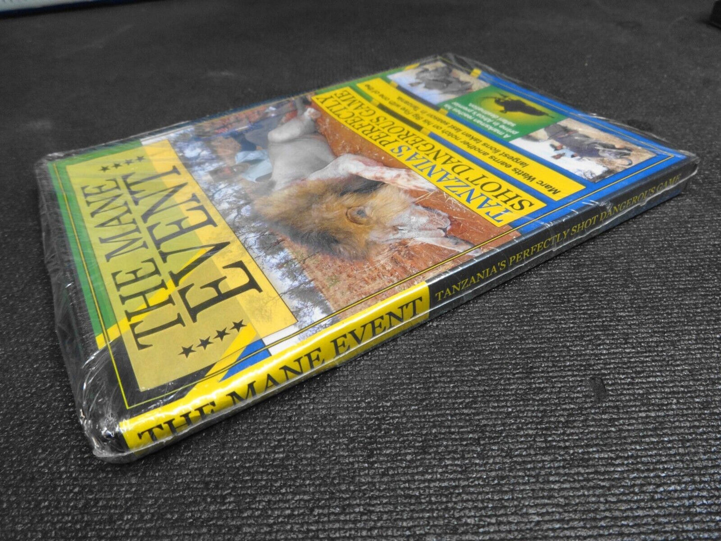 The Mane Event DVD Dangerous Game Hunting In Tanzania Marc Watts