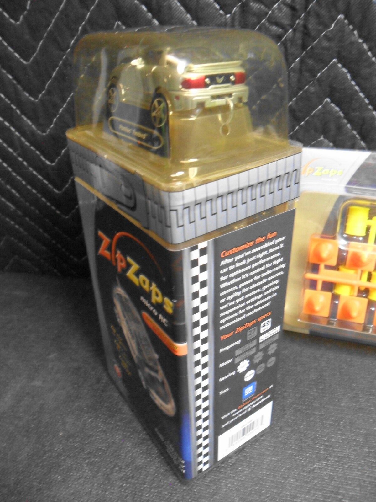 RADIO SHACK ZIP ZAPS MICRO RC PONTIAC FIREBIRD SILVER 1:64 Kit & Rally Course