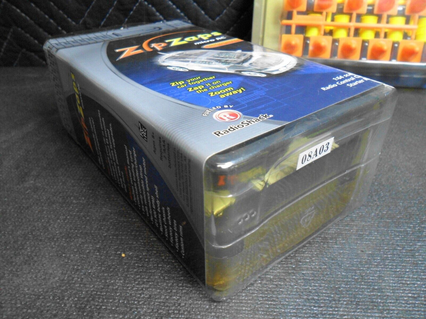 RADIO SHACK ZIP ZAPS MICRO RC PONTIAC FIREBIRD SILVER 1:64 Kit & Rally Course