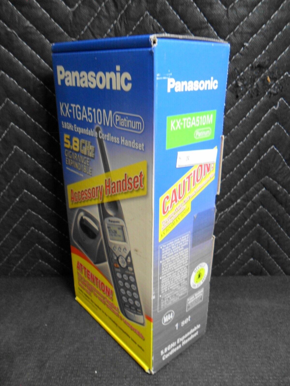 Panasonic KX-TGA510M Platinum 5.8GHz Cordless Handset